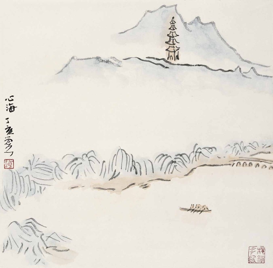 山水-2 31cm×31cm 2007年